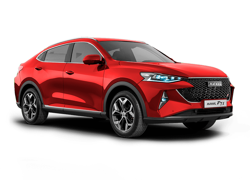 Купить Haval F7X в Новосибирске - Магматический красный